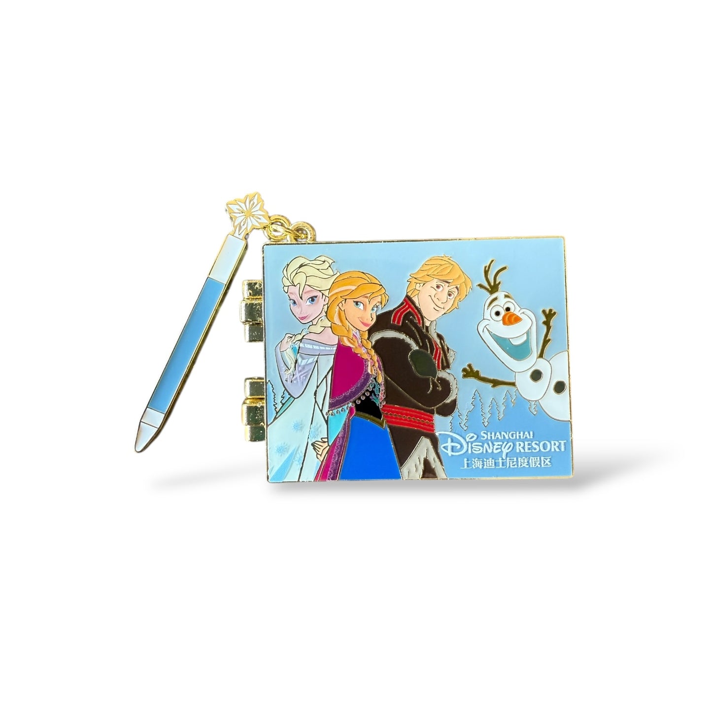 SDR Official Autograph Book Frozen Hinge Dangle Pin