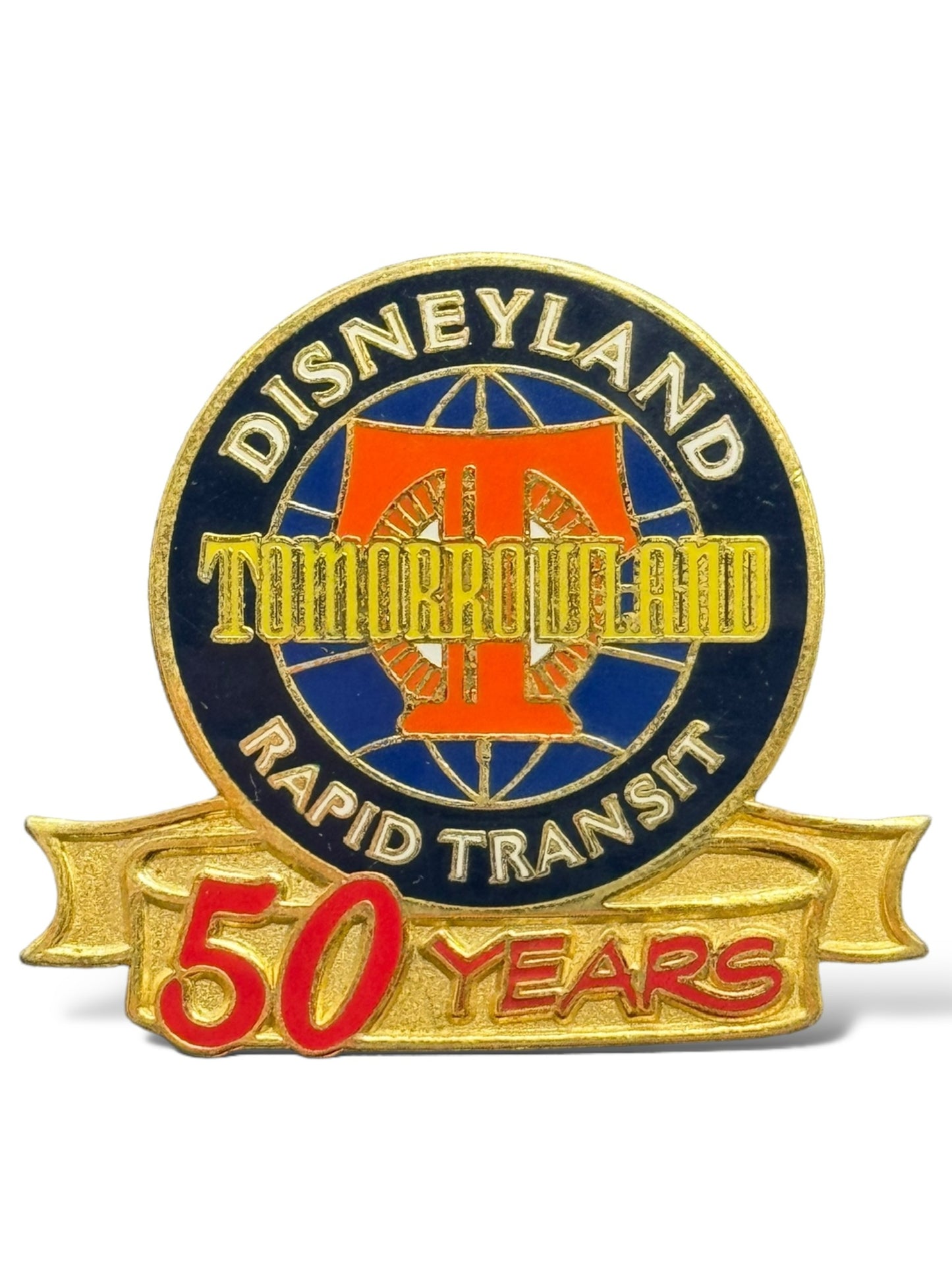 DLR Tomorrowland Rapid Transit 50 Years Pin