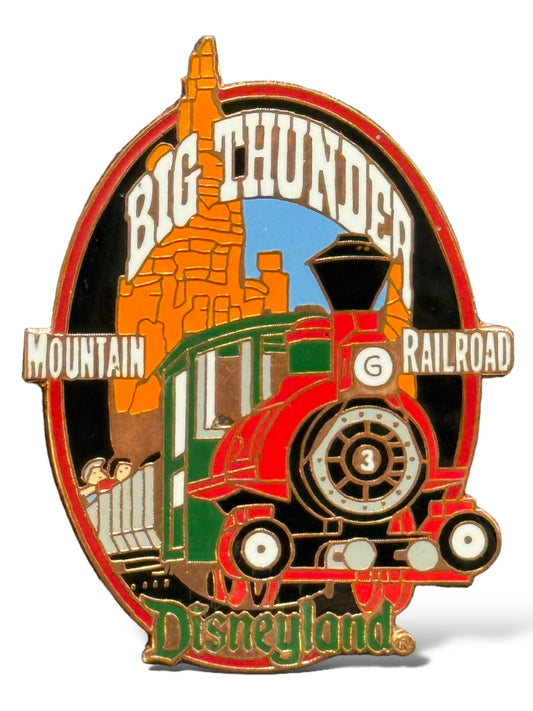 DLR 1998 Attractions Big Thunder Railroad Pin