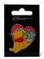 UKDS Pooh in a Heart Pin