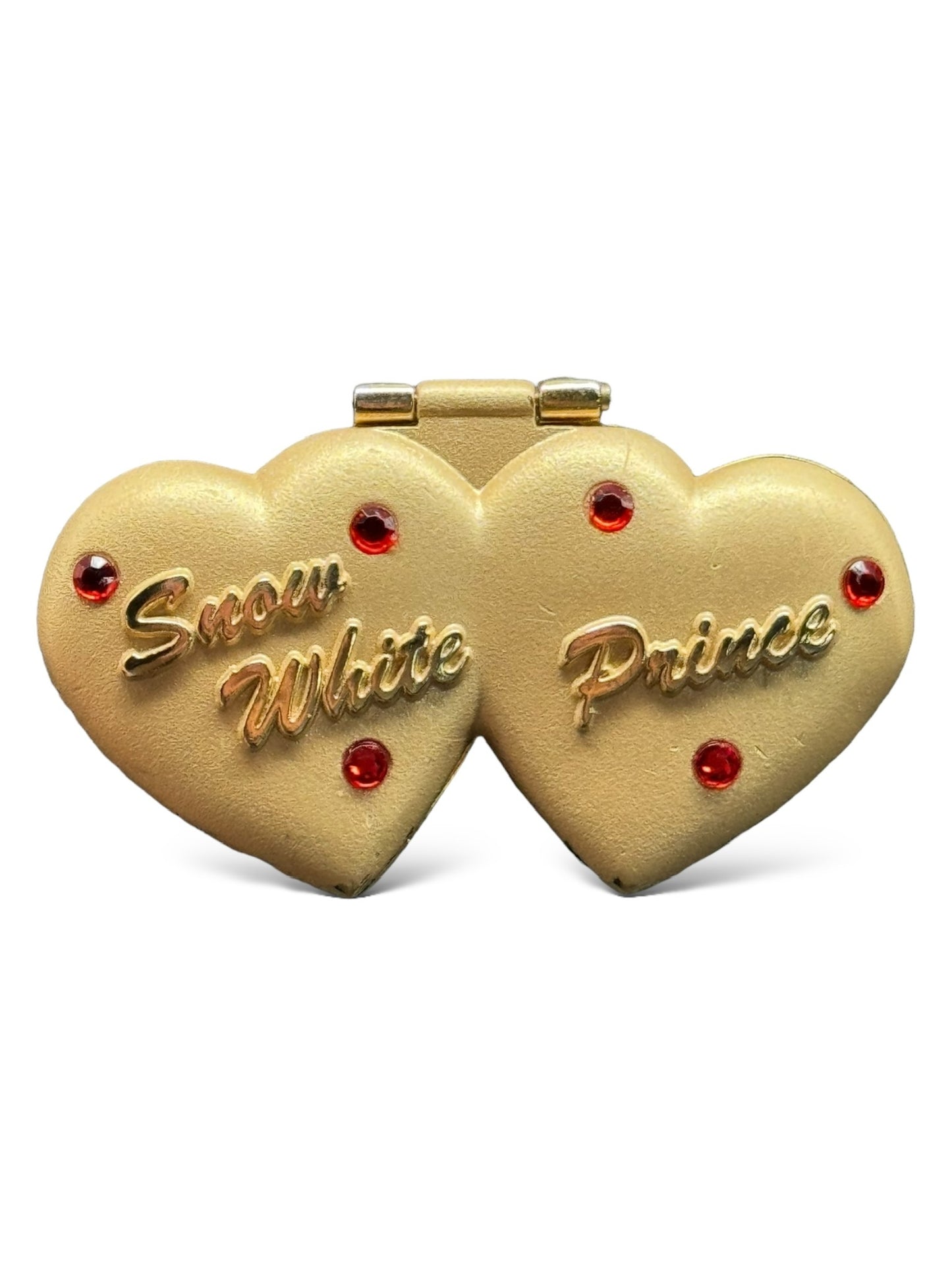 DLR Two Hearts Snow White & Prince Jeweled Hinged Pin