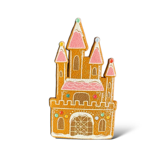 HKDL Pin Trading Carnival 2024 Gingerbread Cookies Castle Pin