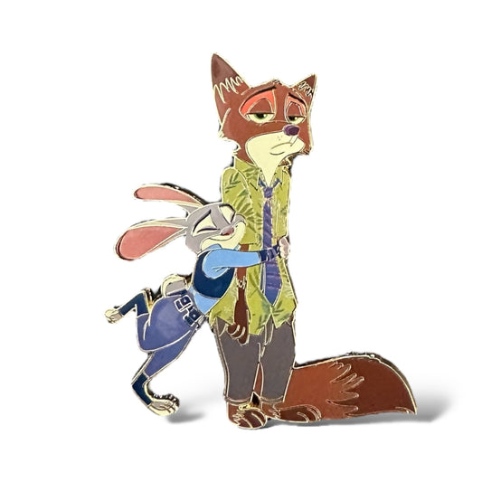 DEC Hugs are the Best Judy & Nick Pin