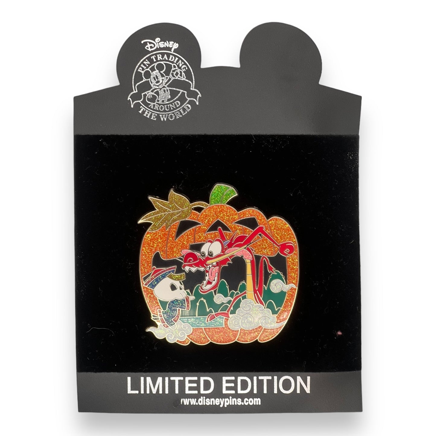 Disney Shopping Halloween Pumpkin Mushu Pin