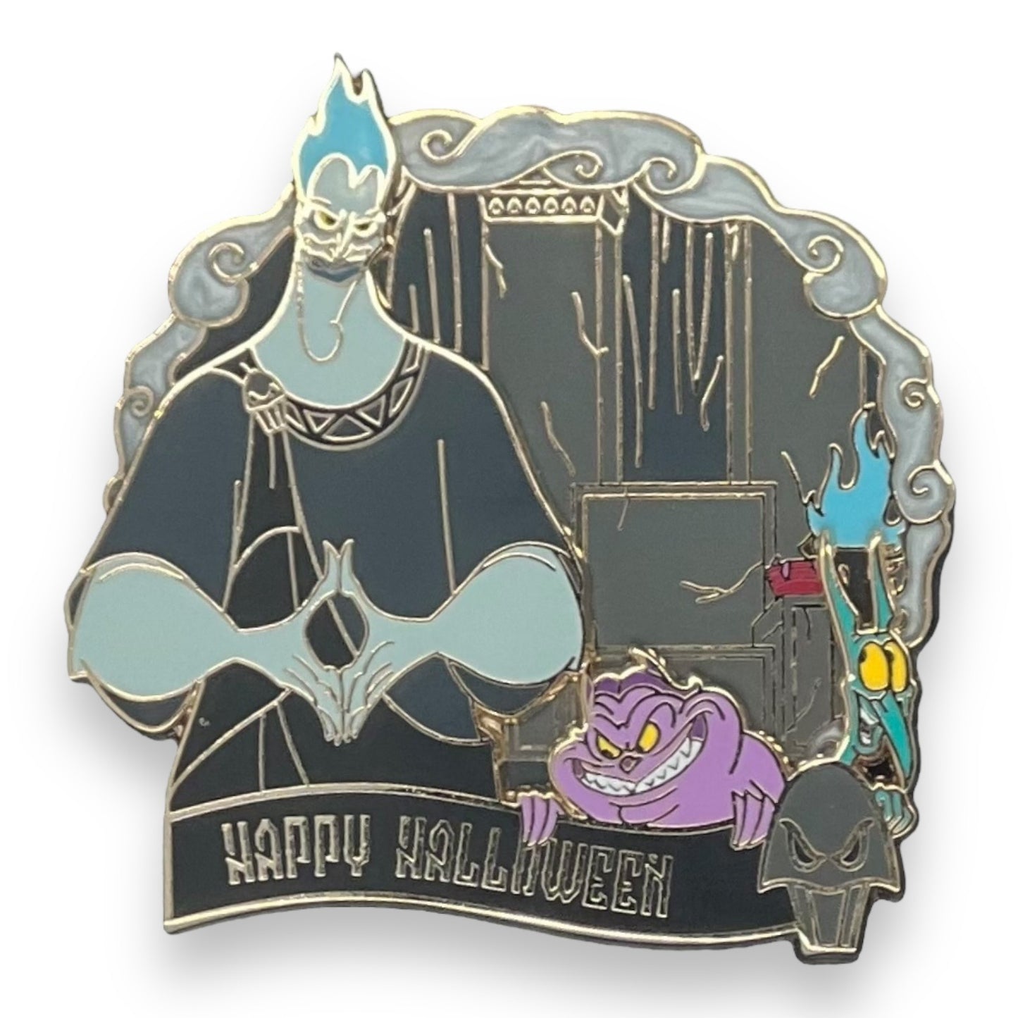 WDW Halloween Villains Lair Hades Pin