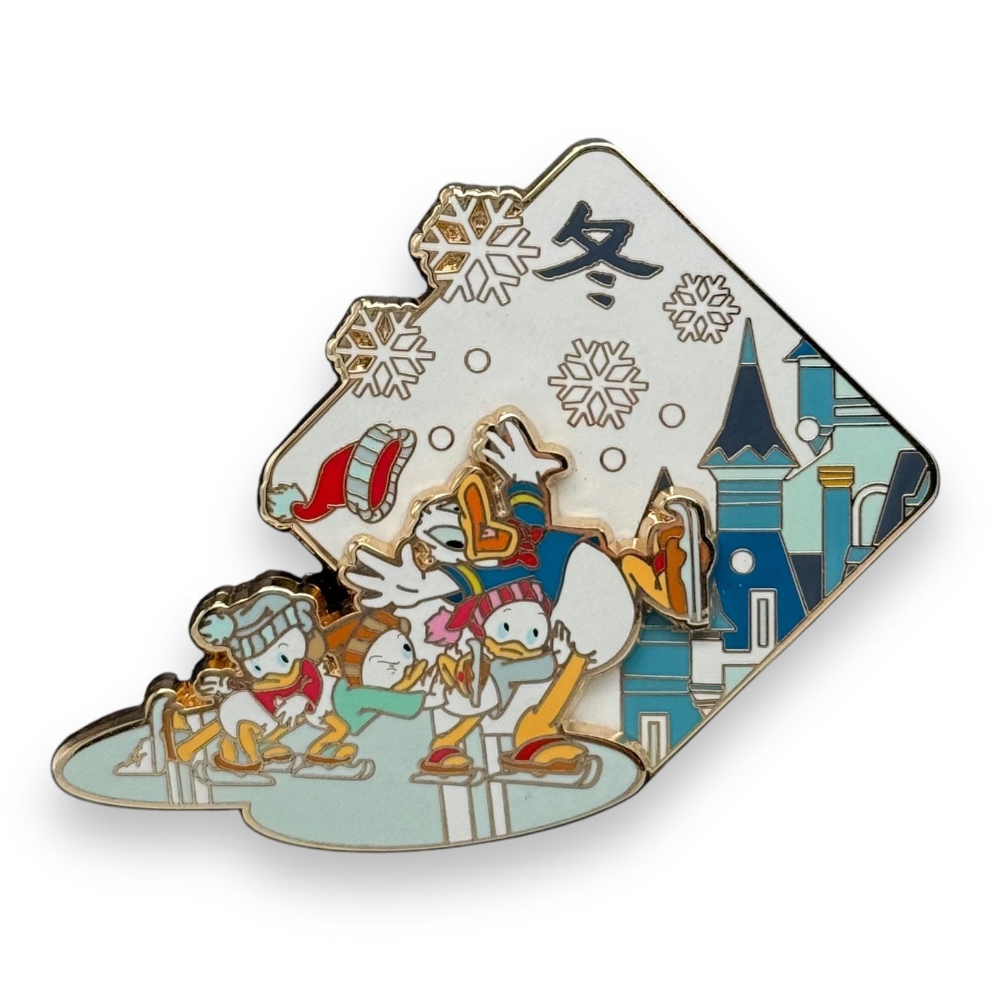 SDR Donald and Nephews Wintertime Pin