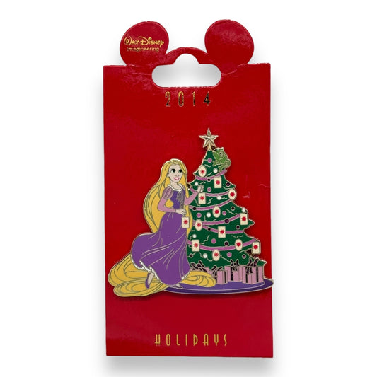 WDI Princess With Christmas Tree Rapunzel Pin