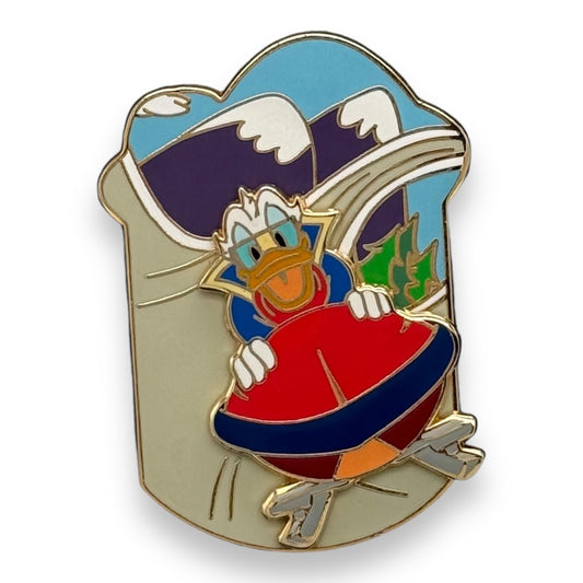 DLR Winter Sports Series Donald Bobsledding Pin