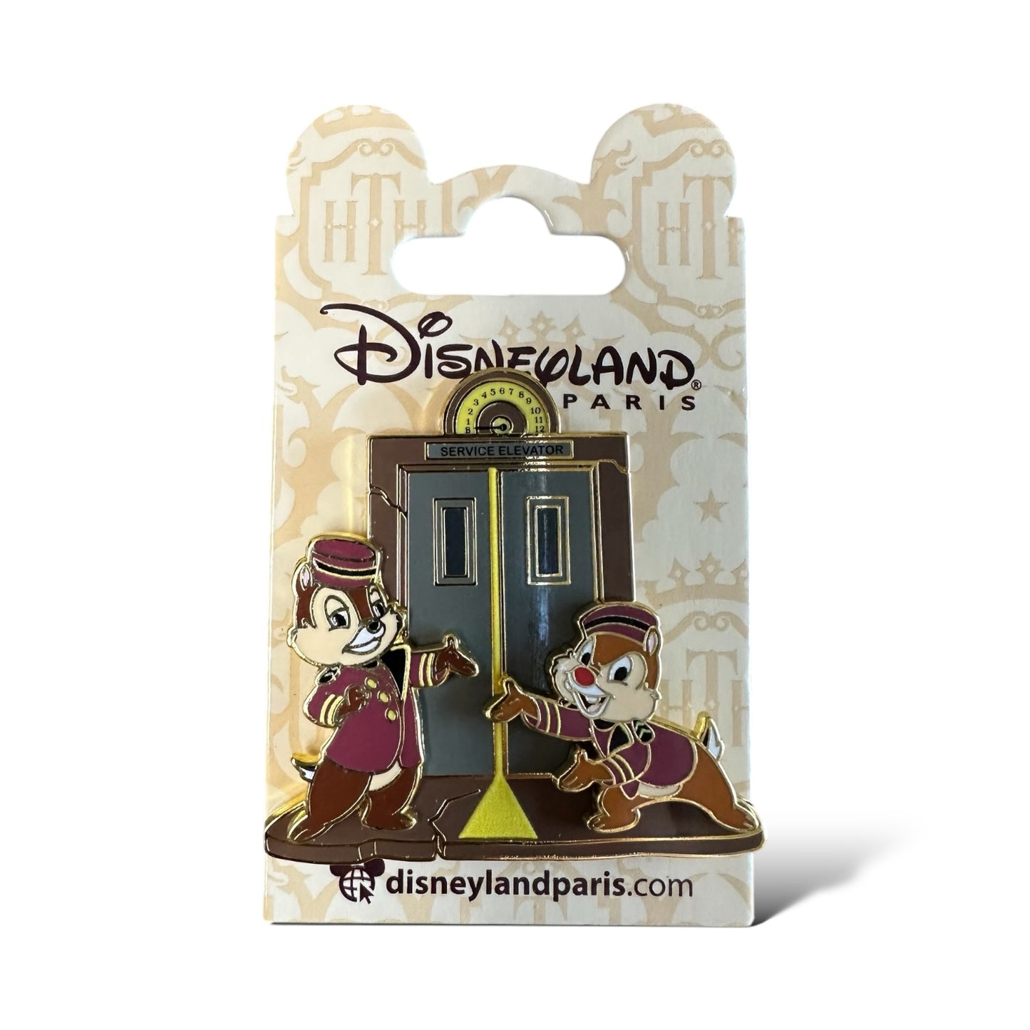 DLRP Twilight Zone Tower of Terror Chip n' Dale Elevator Pin