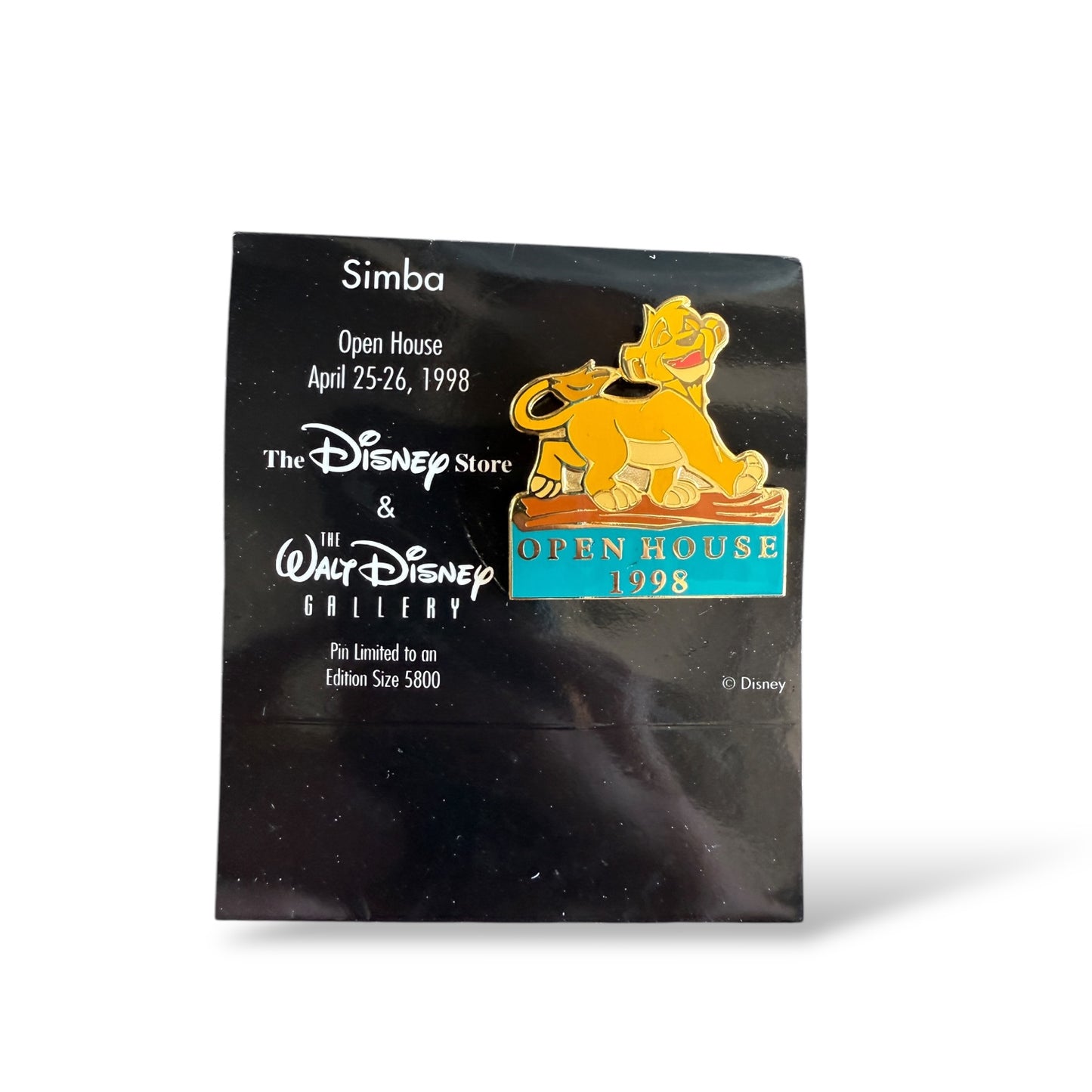 Disney Parks Open House 1998 Simba Sculpture Pin