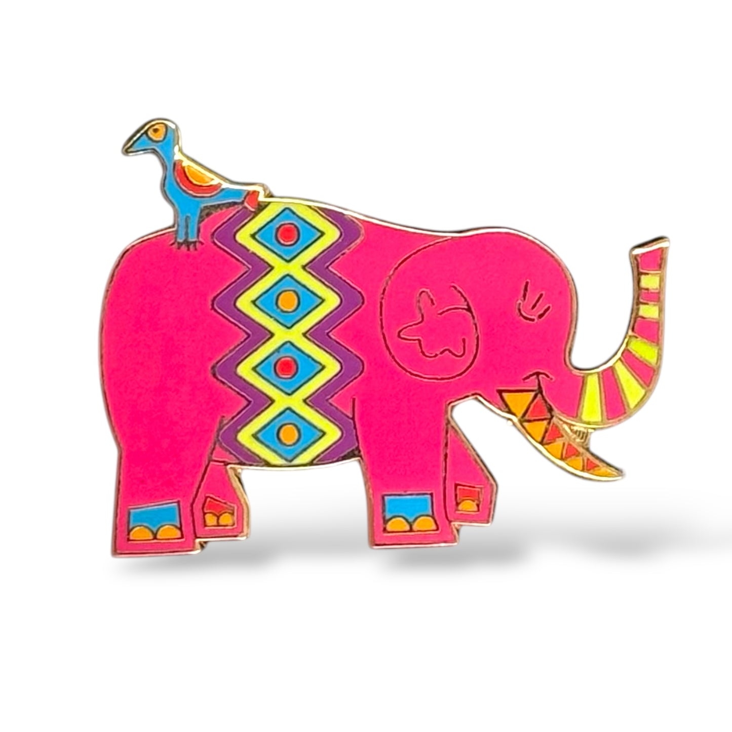 WDW Animal Kingdom The Adventure Begins Pin Safari 2001 Whimsical Elephant Pin