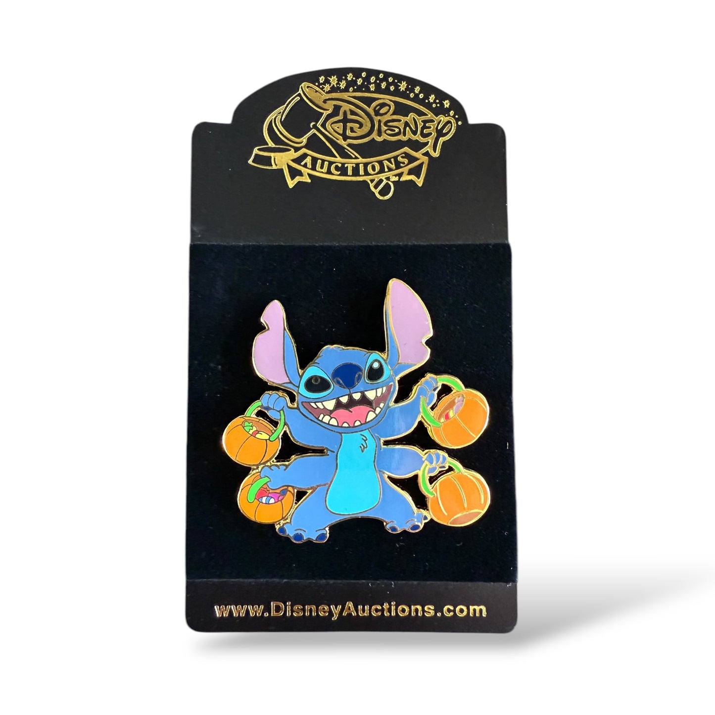 Disney Auctions Stitch Trick-or-Treat Pin