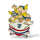 Disney Auctions Winter Sports Bobsledding Dwarfs Pin
