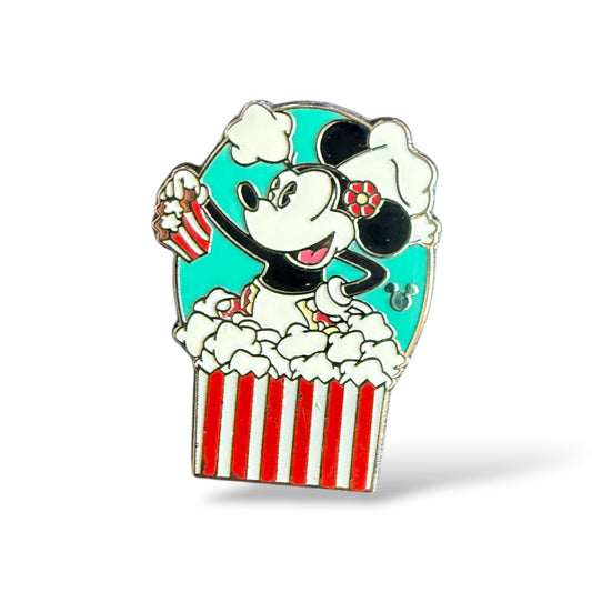 Cast Lanyard Character Popcorn Labels Minnie Hidden Mickey Pin