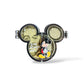 Disney Parks  It Was All Started With... Walt and Mickey Gold with White Text Hinged Pin