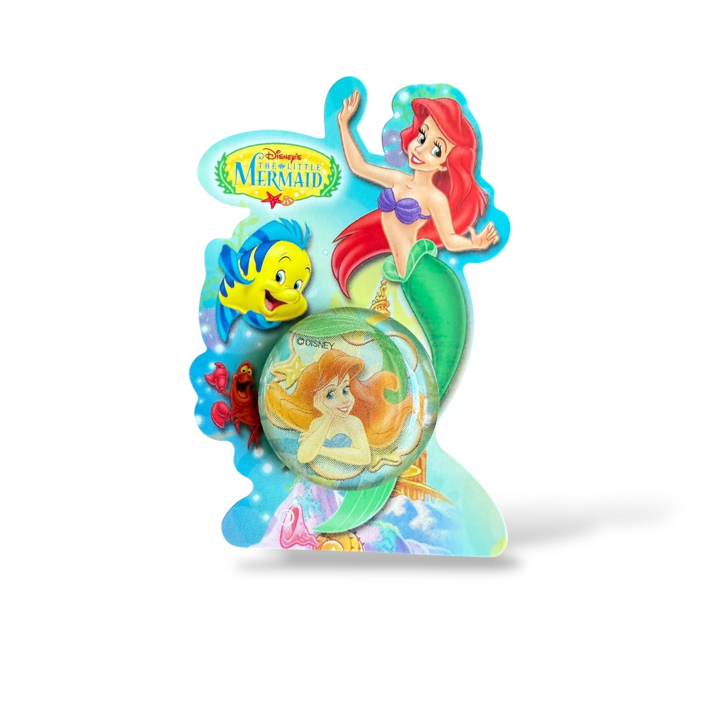 JDS The Little Mermaid Ariel Dome Pin