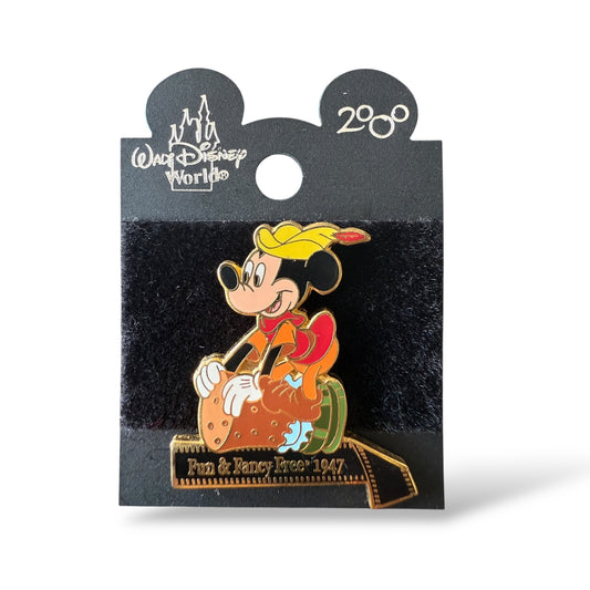 WDW Mickey Through the Years Filmstrip Fun and Fancy Free 1947 Pin