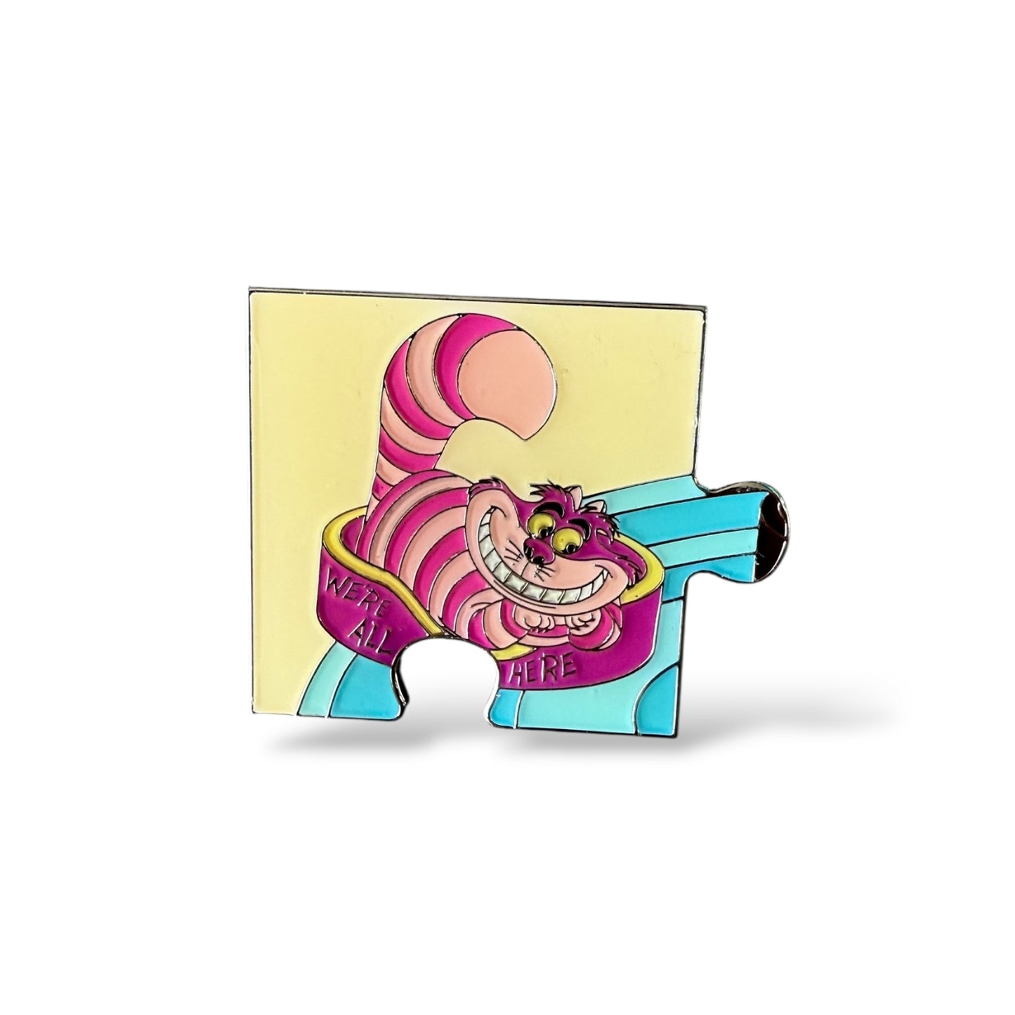 Loungefly Disney Cats Puzzle Mystery Cheshire Pin