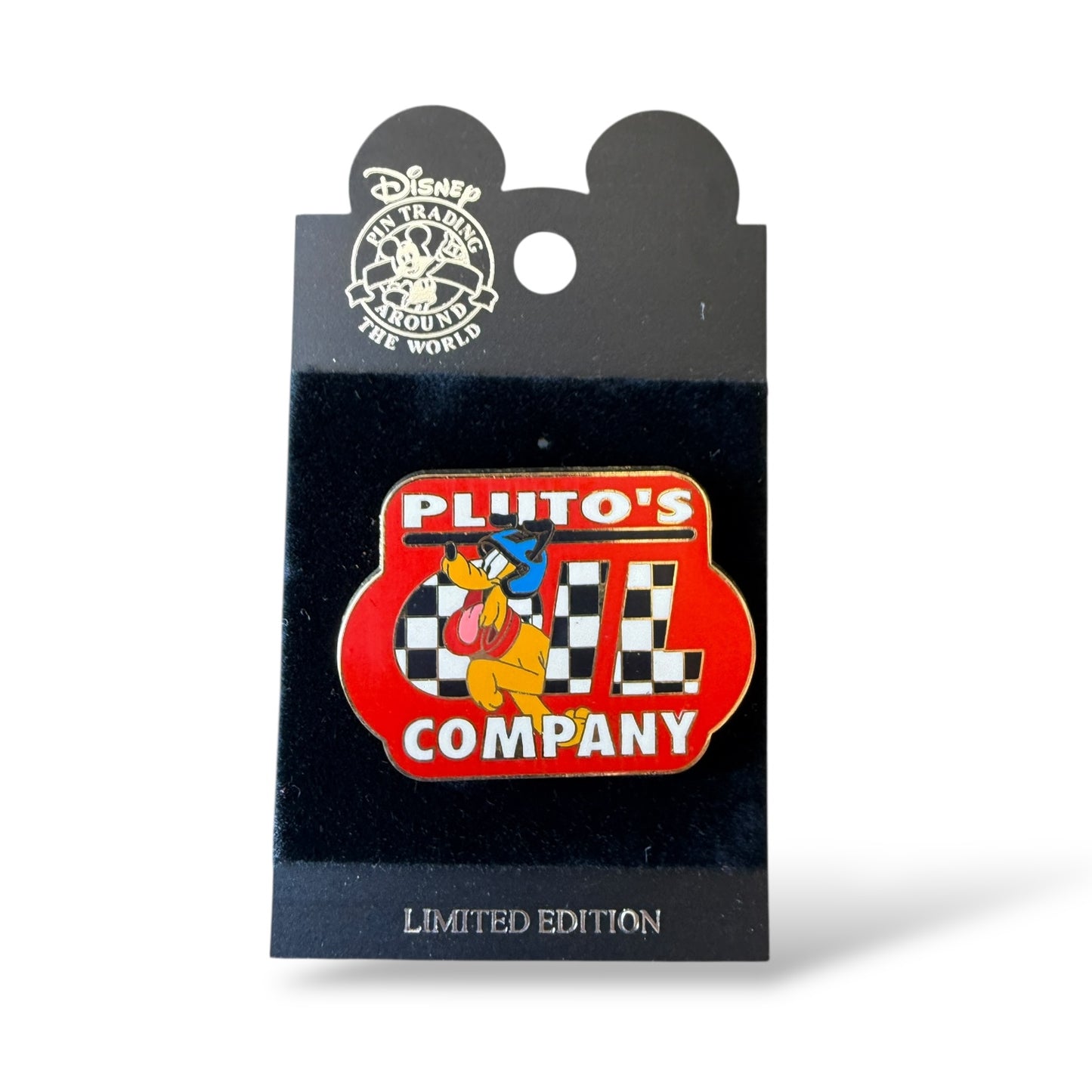 WDW Race Time Pluto's Oil Company Pin