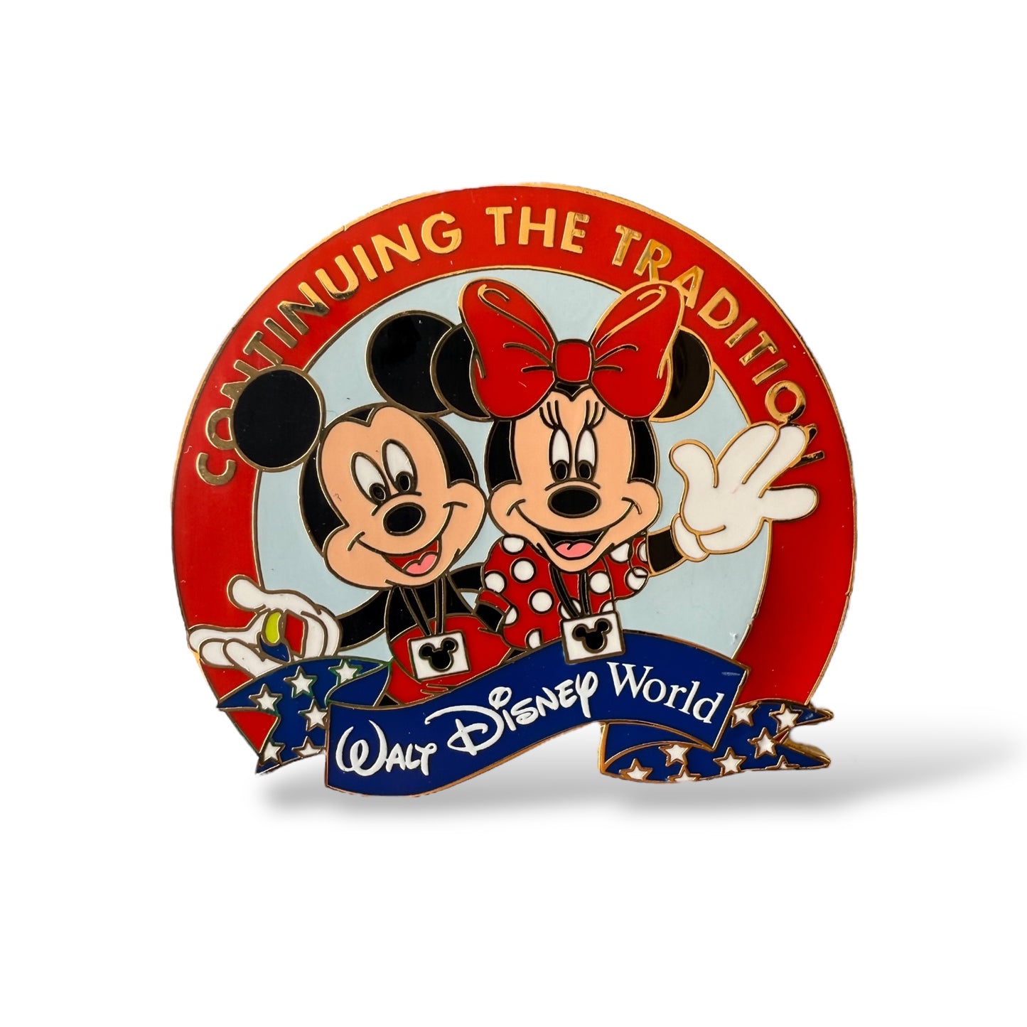 WDW Mickey and Minnie Continuing the Tradition 2002 Pin