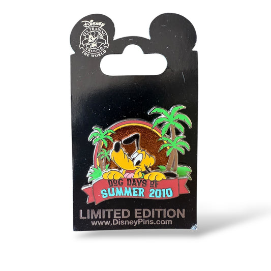 Disney Parks Dog Days of Summer 2010 Pluto Pin