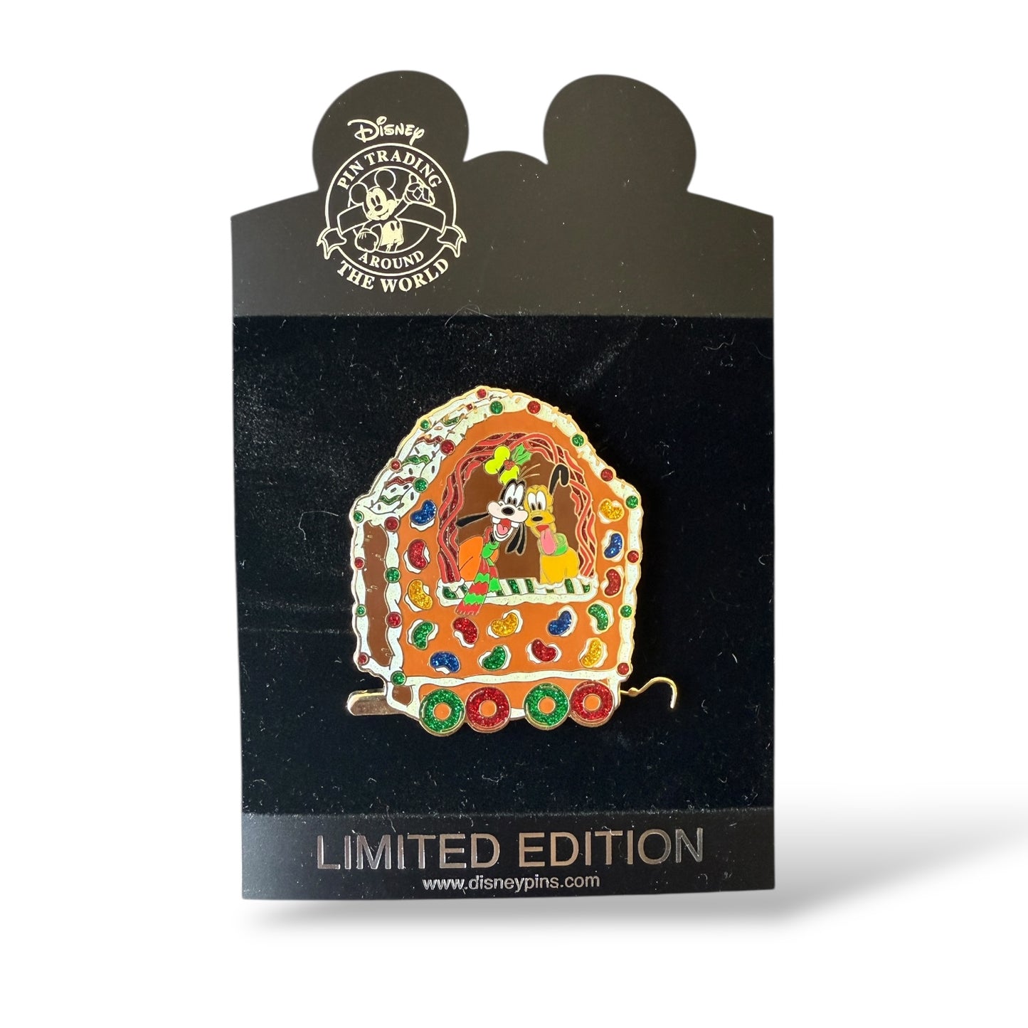 Disney Shopping Holiday Train World of Disney Goofy and Pluto Pin