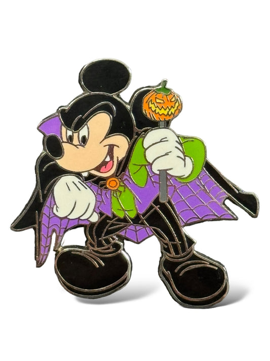 Disney Parks Halloween 2015 Vampire Mickey Pin