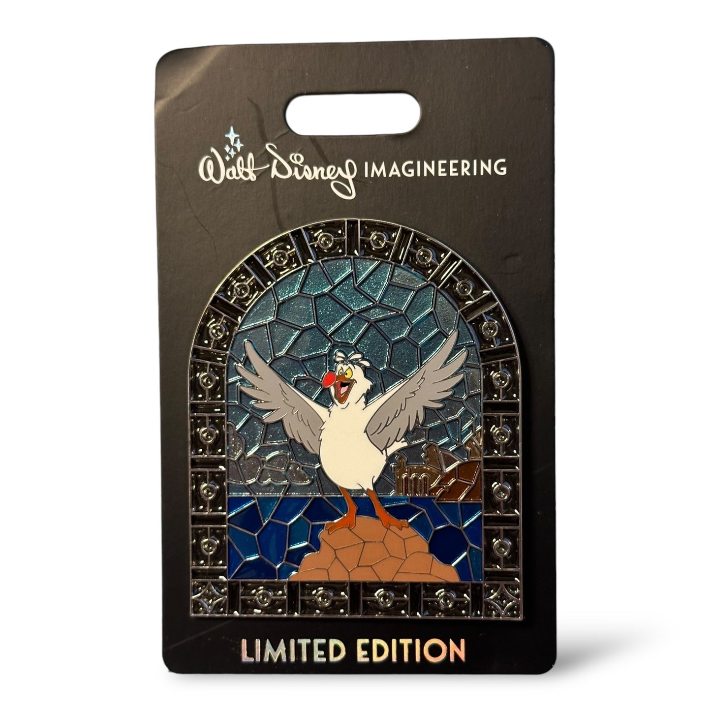 WDI Stain Glass Birds Scuttle Pin