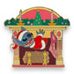 Disney Auctions Christmas Fireplace Stitch Pin