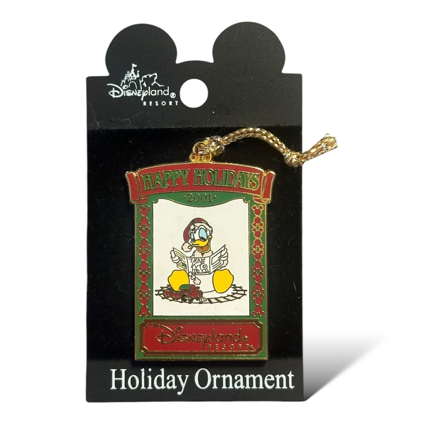 DLR Christmas 2001 Ornament Donald Pin