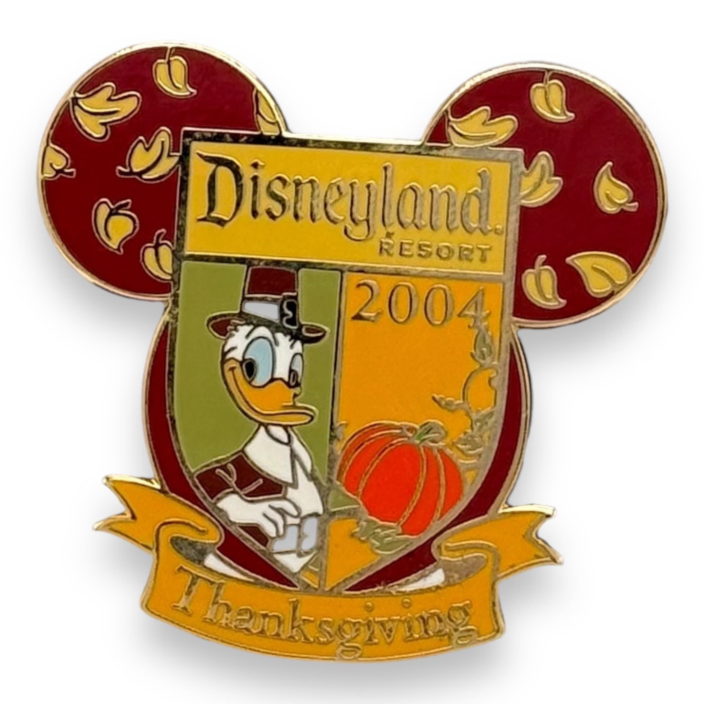 DEC Holiday Series Donald Duck Thanksgiving 2004 Pin