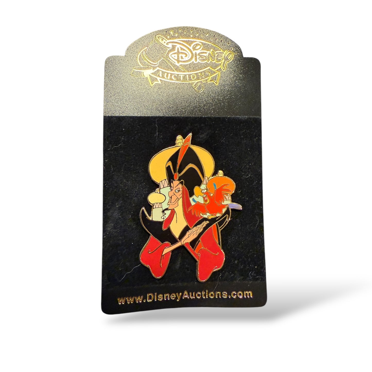 Disney Auctions Villains and Sidekicks Portraits Jafar and Iago Pin