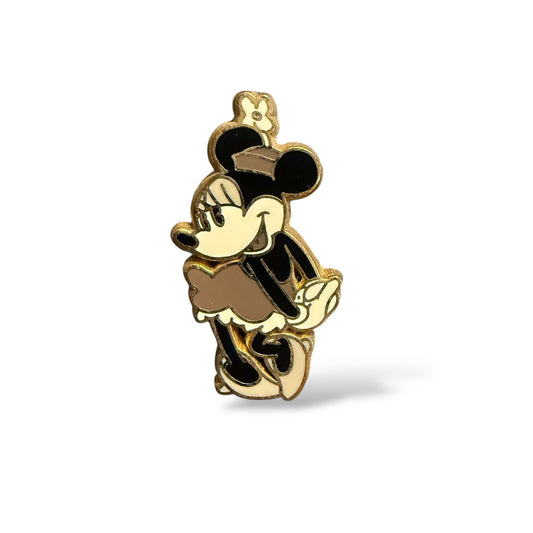 DLRP Minnie Through the Years Black and White Minnie Pin
