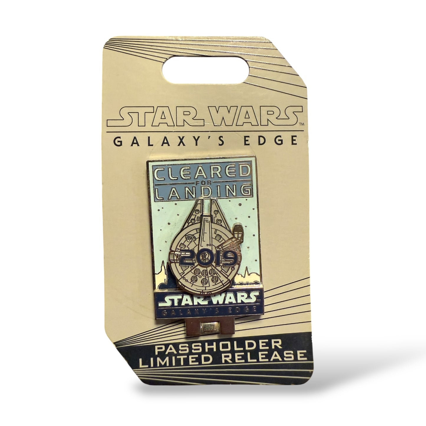 DLR Annual Passholder 2019 Galaxy's Edge Cleared for Landing Pin