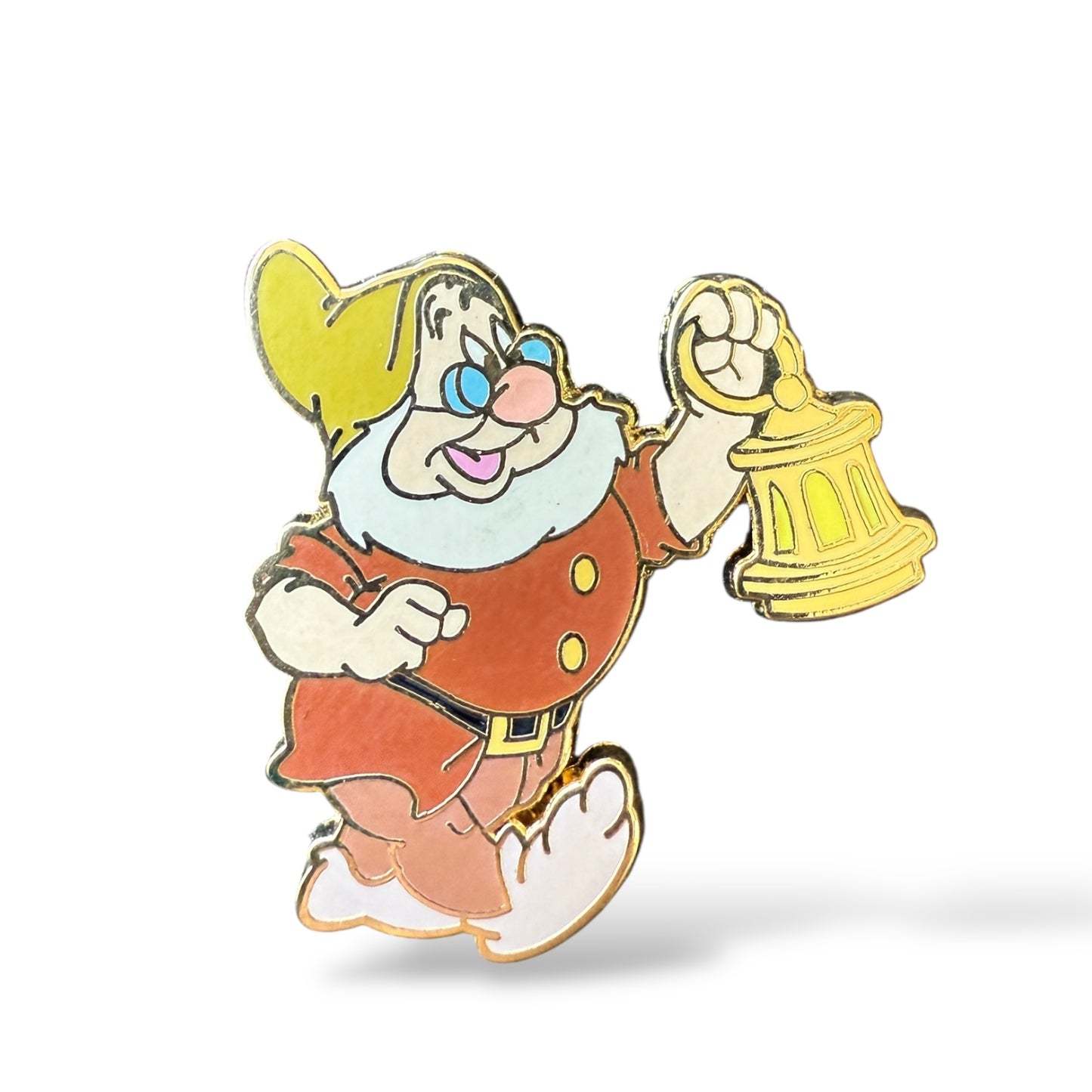 Disney Parks Snow White and the Seven Dwarfs Limited Edition Blu-ray Collector Doc Pin