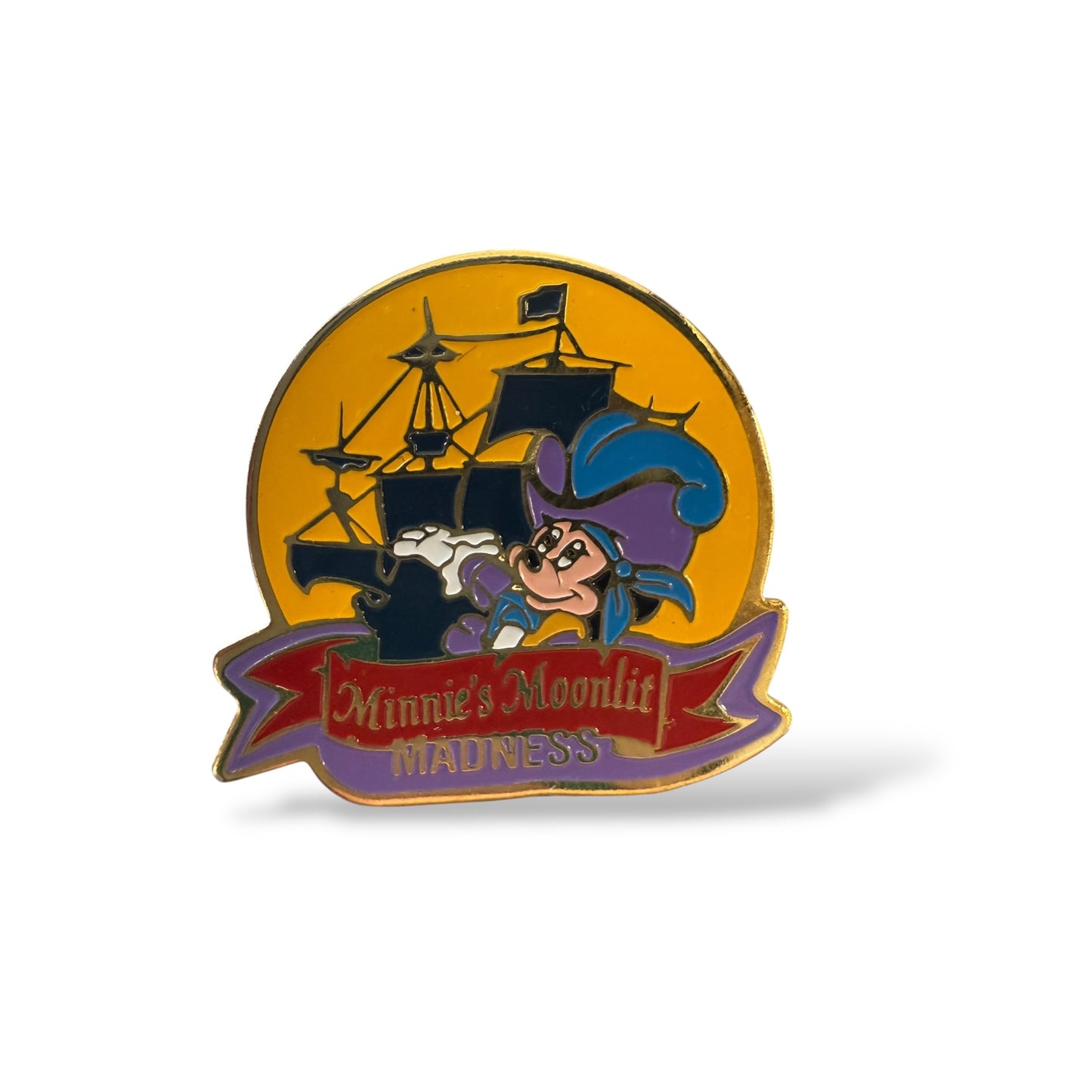 DLR Minnie's Moonlit Madness 1994 Pirate Theme Pin