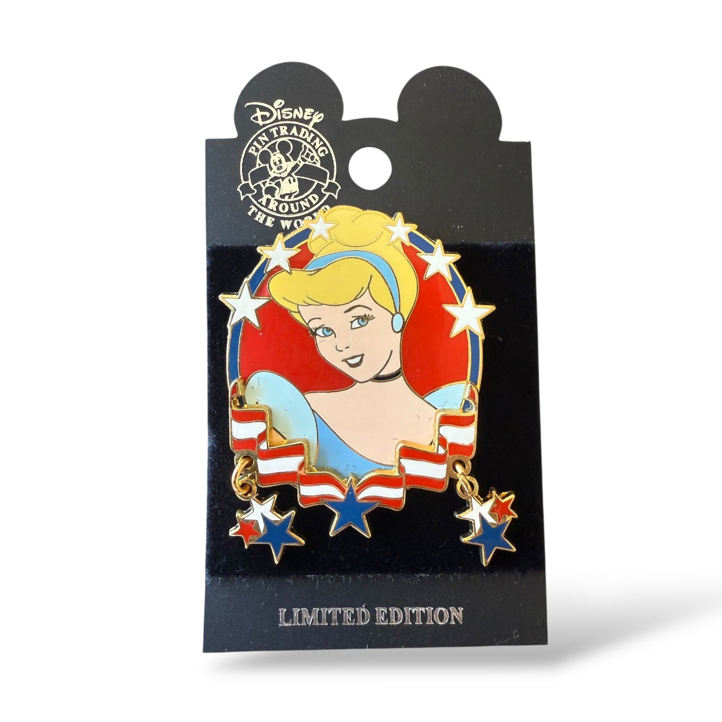 DLR Mickey's All American Pin Trading Festival Cinderella Pin