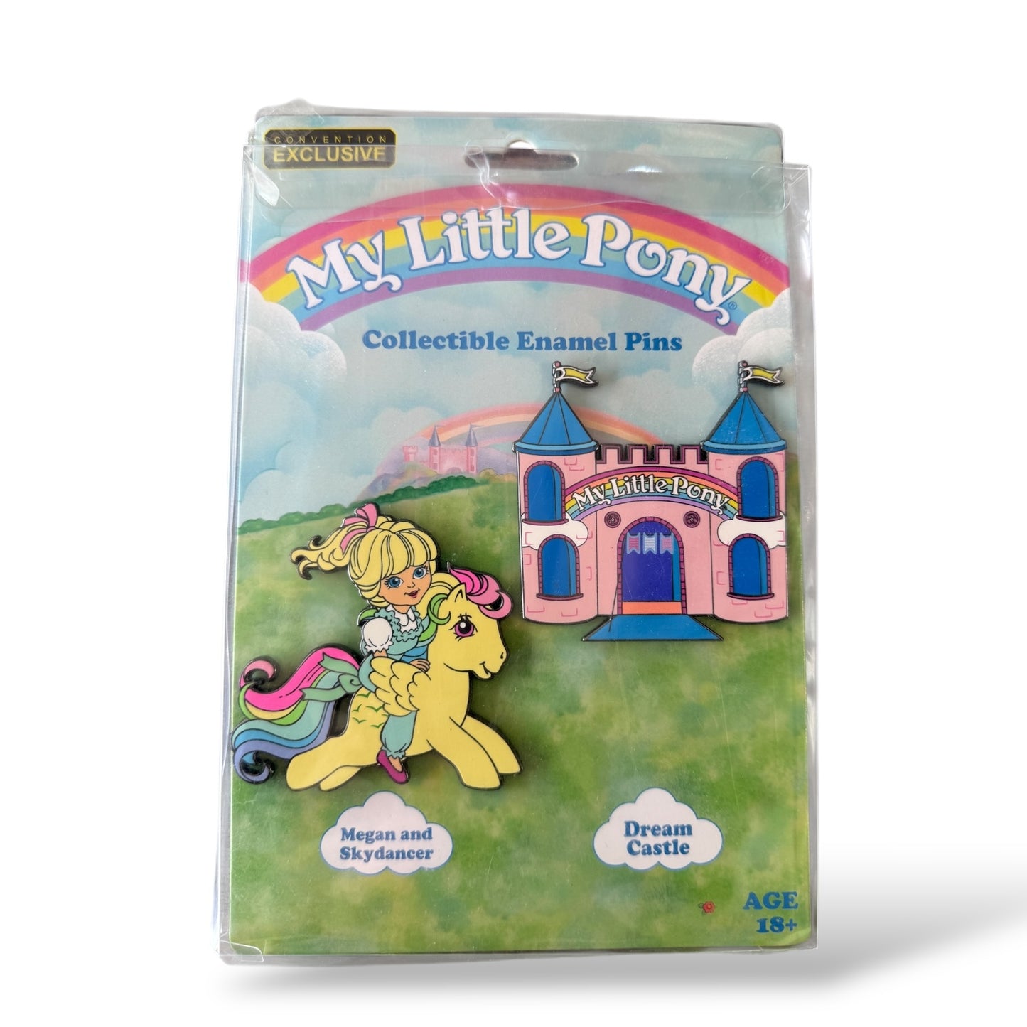 My Little Pony Megan Skydancer and Dream Castle Pin Set