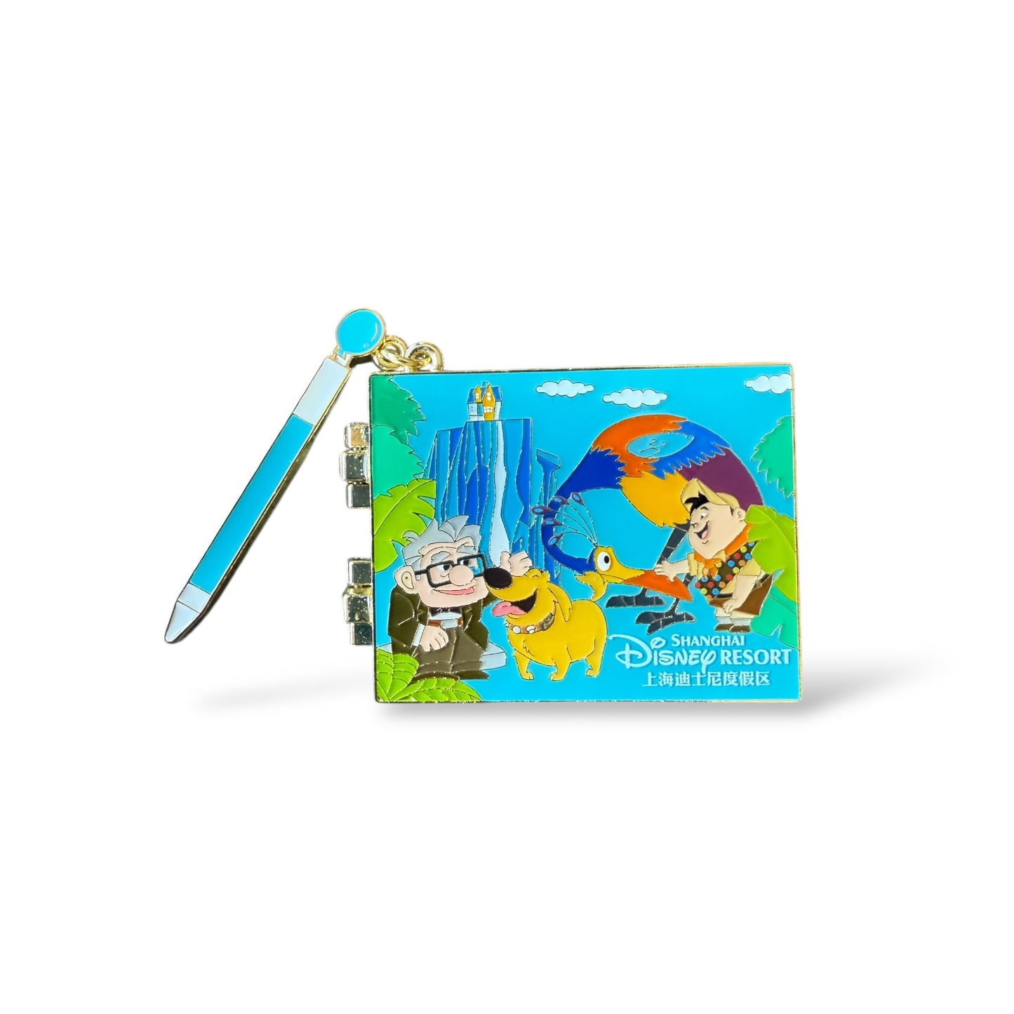 SDR Official Autograph Book Pixar's Up Hinge Dangle Pin