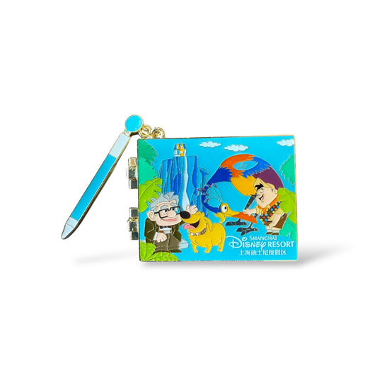 SDR Official Autograph Book Pixar's Up Hinge Dangle Pin