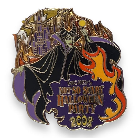 WDW Mickey's Not So Scary Halloween Party 2008 Maleficent Pin