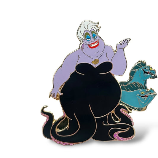 WDI Villains and Sidekicks Ursula with Flotsam and Jetsam Pin