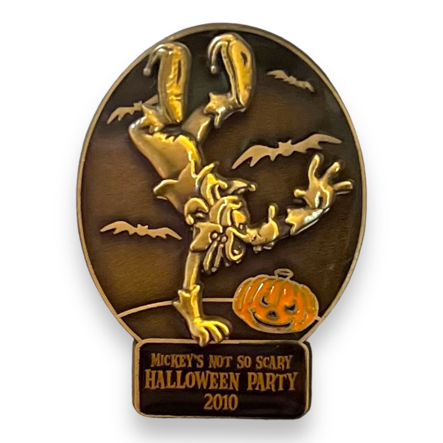 WDW Mickey's Not So Scary Halloween Party 2010 Box Set Goofy as a Jester Pin