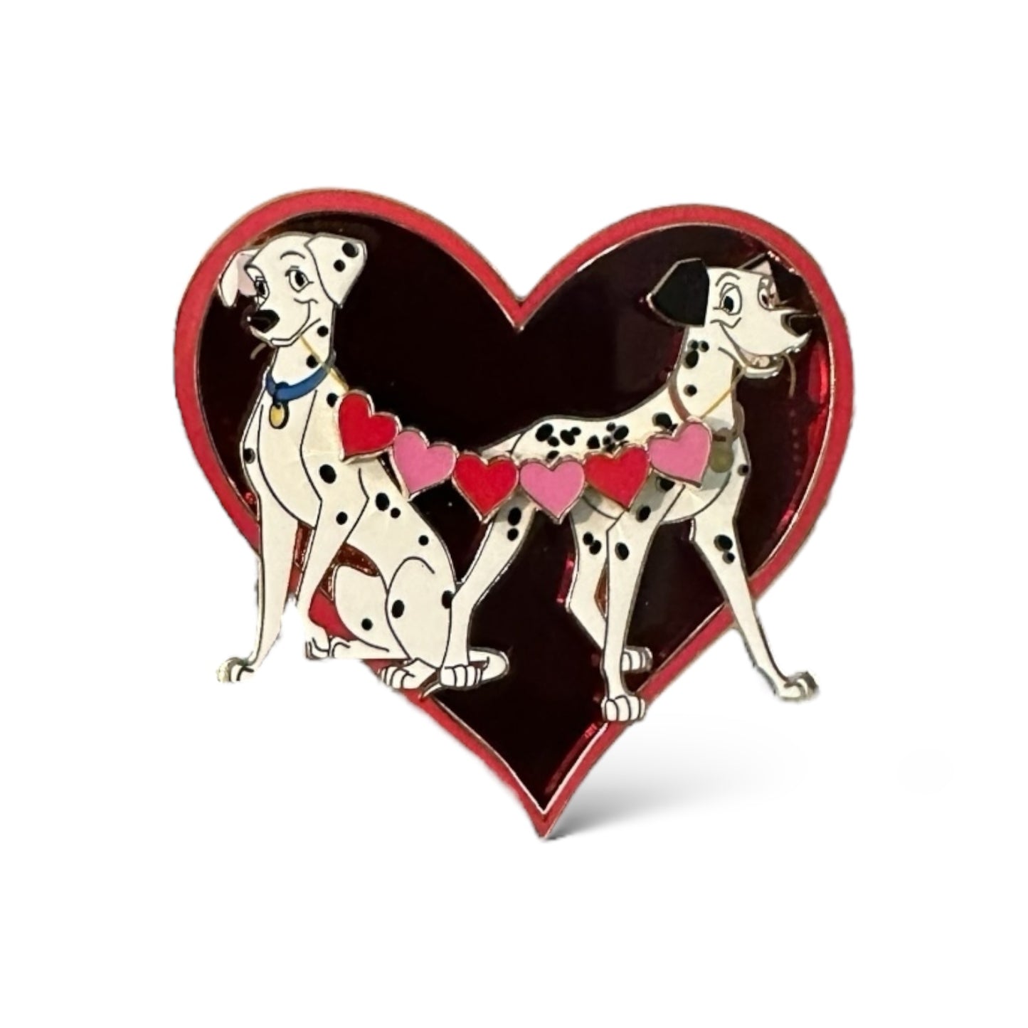 DSSH Love Is In The Air Pongo and Perdita Pin