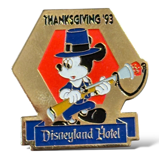 DEC Thanksgiving 1993 Disneyland Hotel Mickey Pin