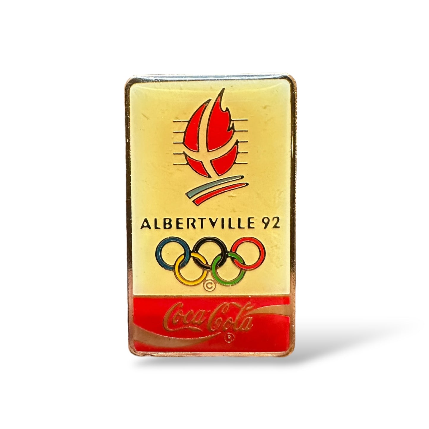 Albertville 1992 Olympics Coca-Cola Pin