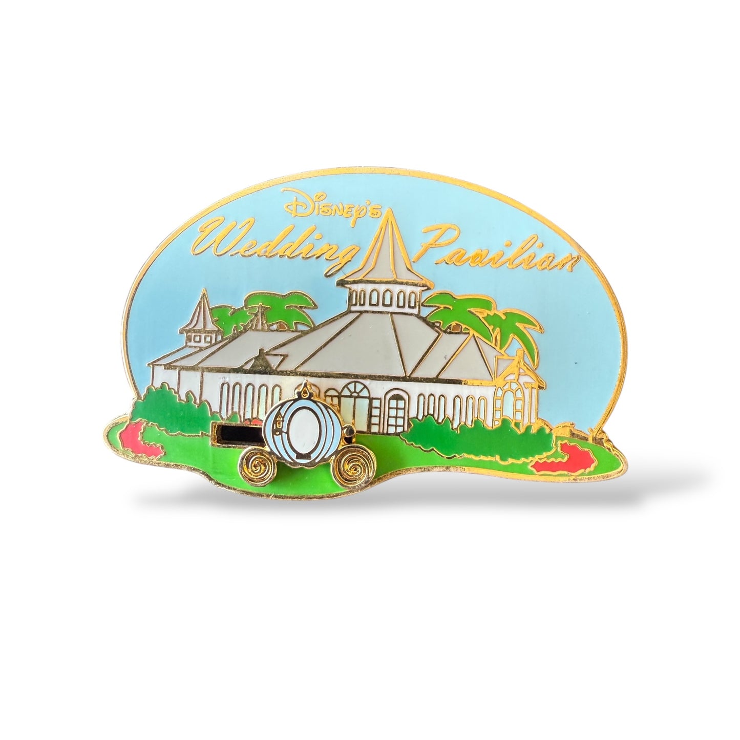 WDW Cinderella's Coach Wedding Pavilion Slider Pin