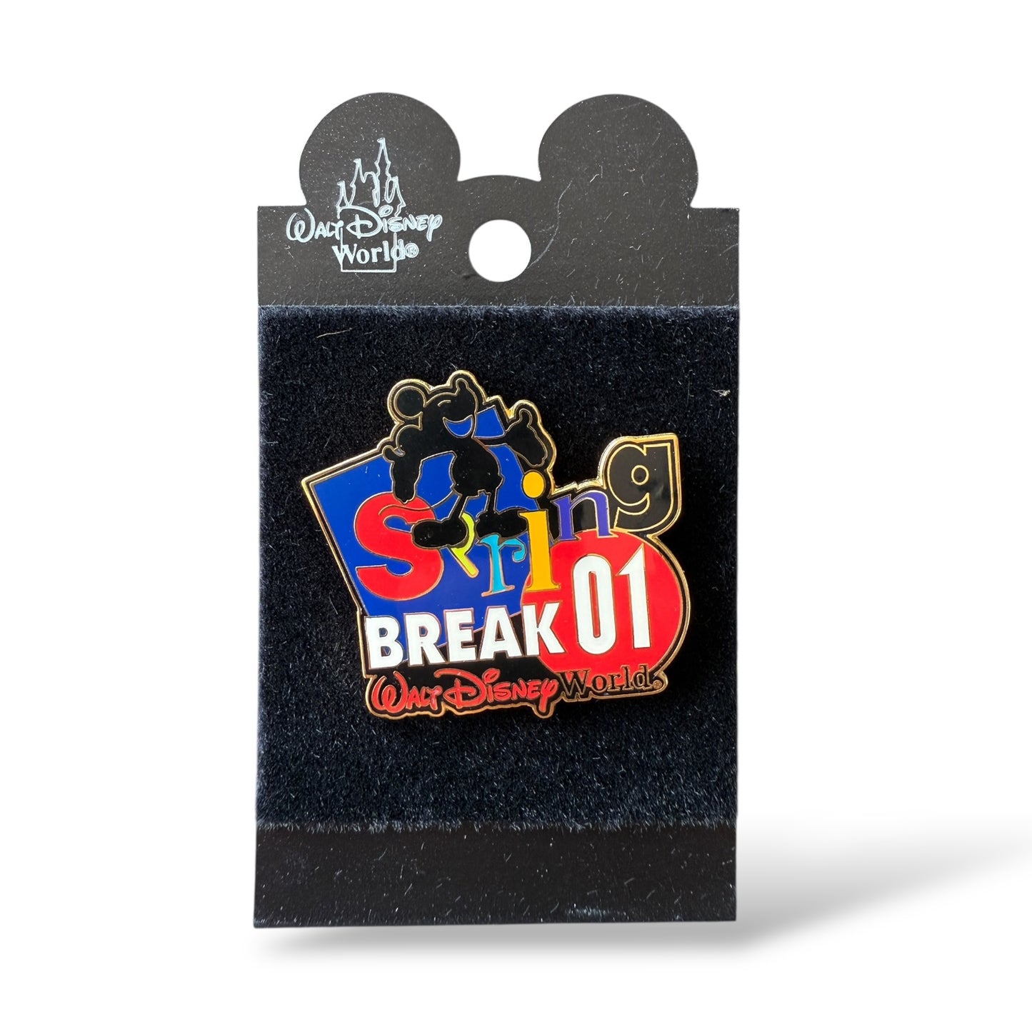 WDW Mickey Mouse Spring Break 2001 Pin