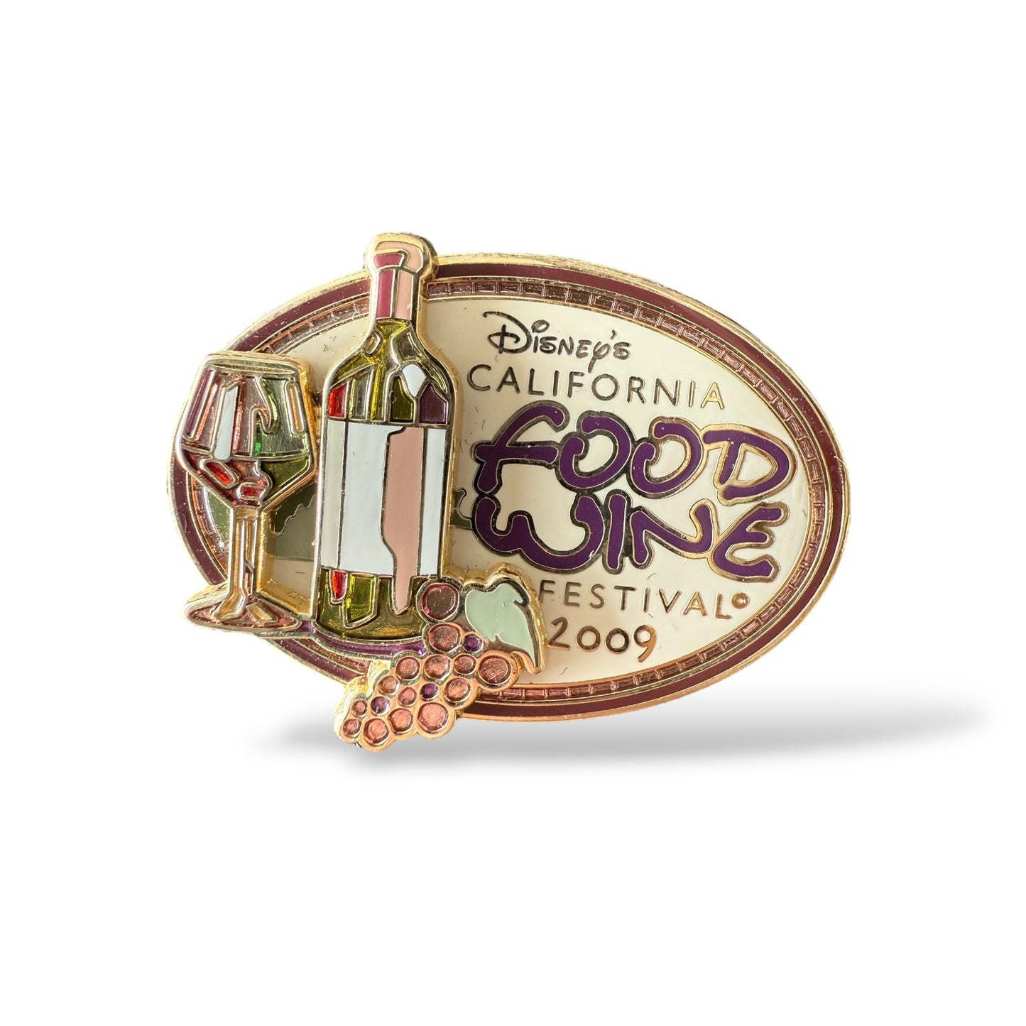 DCA Disney's California Food and Wine Festival 2009 Pin