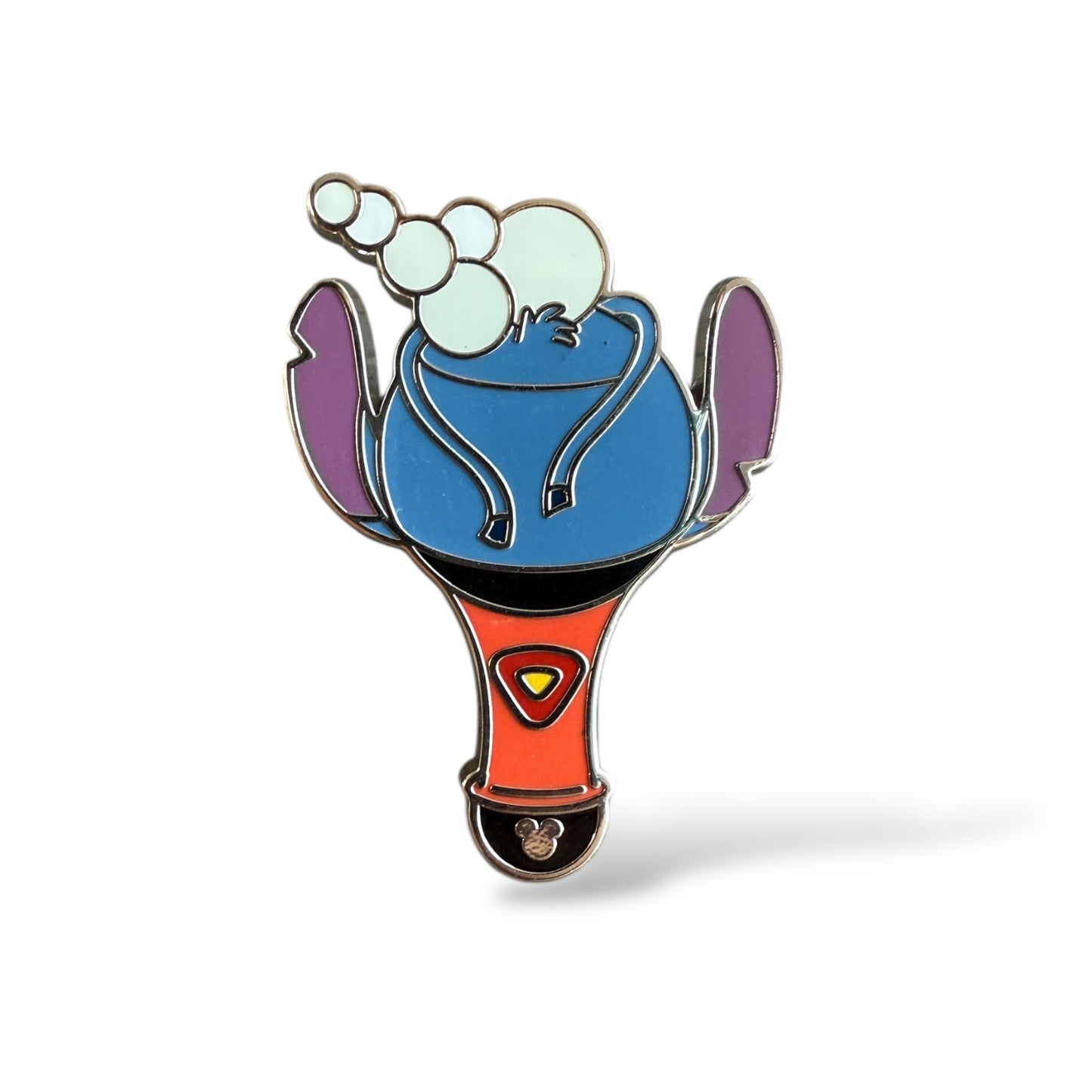 Cast Lanyard Bubble Wands Stitch Chaser Hidden Mickey Pin